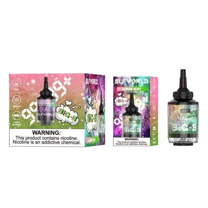 ELFWORLD DOUBLE MOUTHED GIANT HOOKAH 99999+ Puff 30