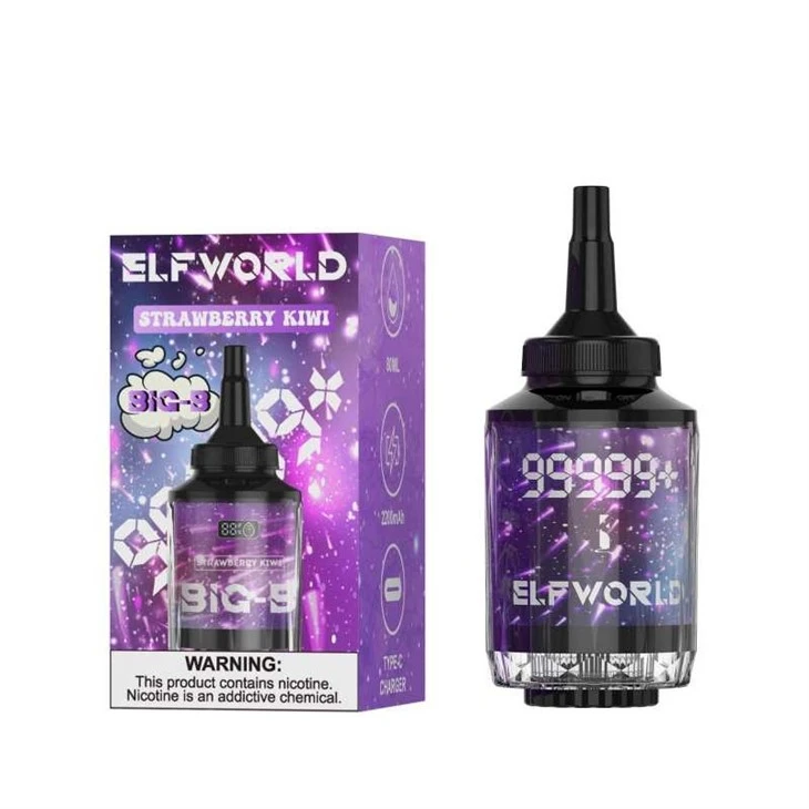 ELFWORLD DOUBLE MOUTHED GIANT HOOKAH 99999+ Puff 3