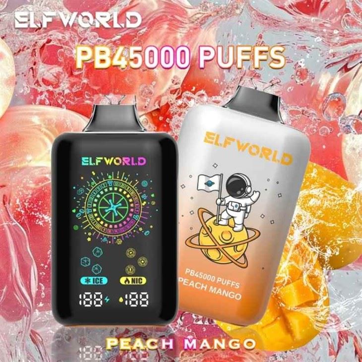 Elfworld-Pb-45000-Puffs-Adjustable-Cooling-Nicotine-Disposable-Vape-Device ELFWORLD PB45000 Puffs Elfworld-Pb-45000-Puffs-Adjustable-Cooling-Nicotine-Disposable-Vape-Device ELFWORLD PB45000 Puffs