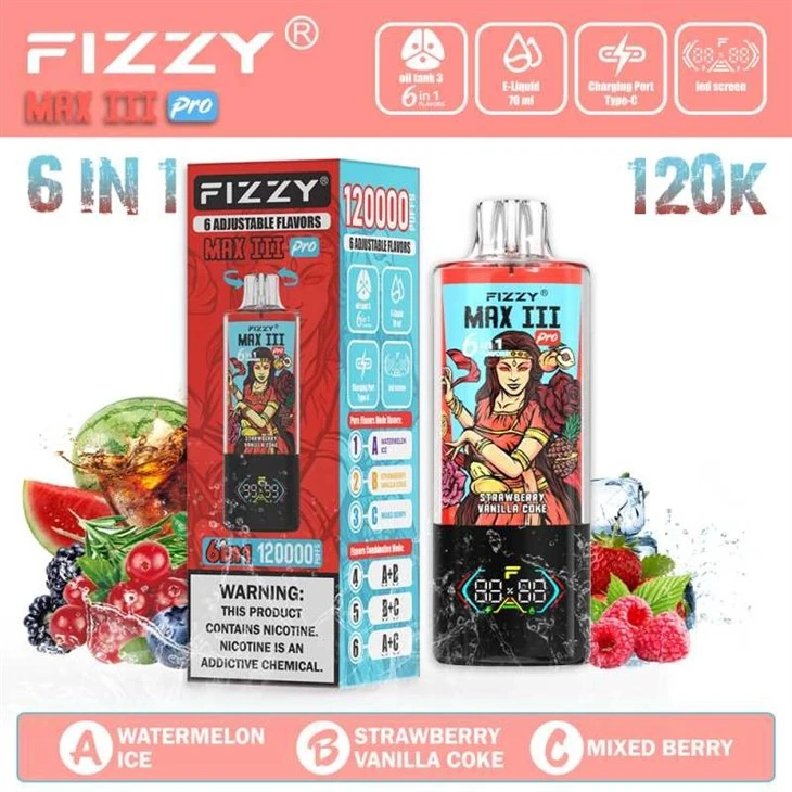 Fizzy MAXIII Pro 120000 factory Fizzy MAXIII Pro 120000 factory