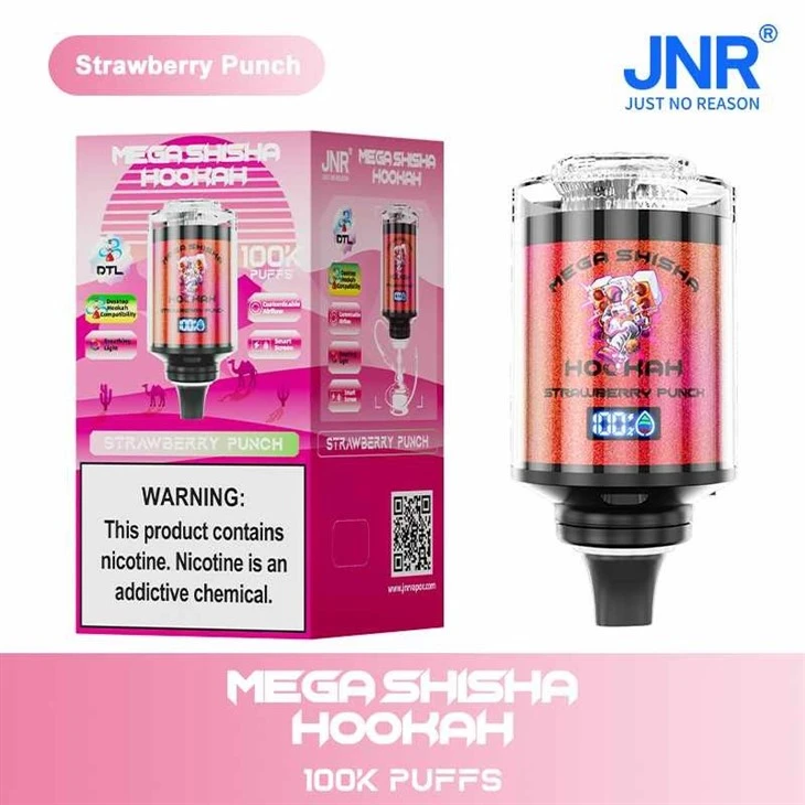4-Strawberry-Punch_Mega Shisha Hookah 100K 4-Strawberry-Punch_Mega Shisha Hookah 100K