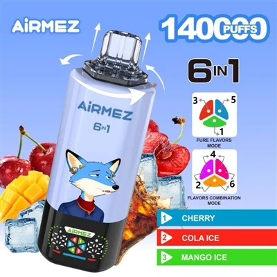 ایرمیز 6 - میں -1 140000: ڈسپوز ایبل ای سگریٹ کی کارکردگی اور تجربے کی نئی تعریف