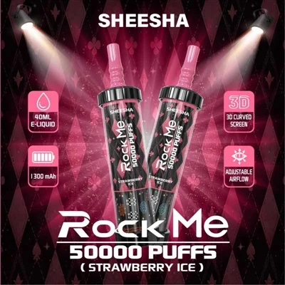 - گہرائی کا تجزیہ میں Rockme شیشا 50000 Vape