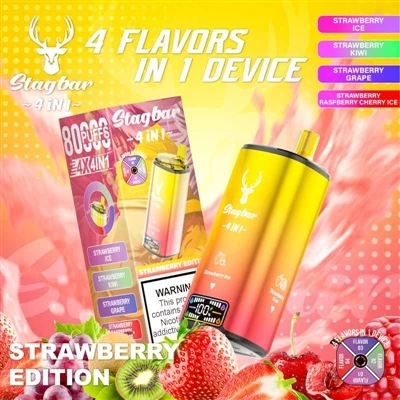 Hotsellvape ہول سیل چینل کی سفارش: Stag Bar 4in1 80000 Puffs - حسب ضرورت اور ...