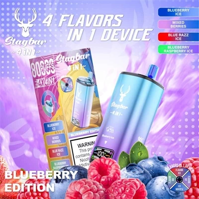 Hotsellvape ہول سیل چینل: اسٹیگ بار 4in1 80000 پفس کے لیے حسب ضرورت اور سخت ک...