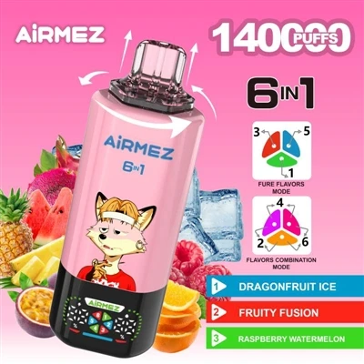 Airmez Fox 140000: ڈسپوزایبل Vape کے ایک نئے دور کا آغاز
