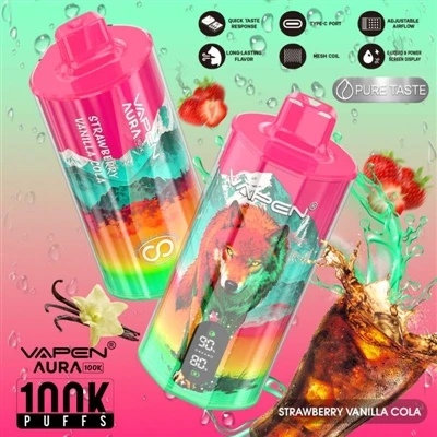 VAPEN AURA 100K PUFFS – نوجوانوں کے لیے بہترین گیجٹ