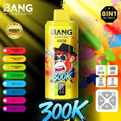 Bang Legend 300K: E-سگریٹ کے نئے دور کے لیے ایک معیار