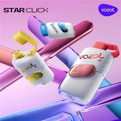 VOZOL STAR CLICK 50000 PUFFS: ڈسپوز ایبل ای-سگریٹ کے لیے ایک نئی اونچائی