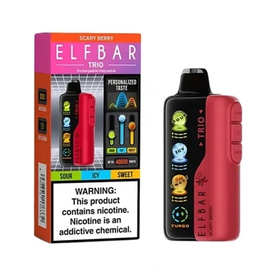 ELFBAR TRIO 40K: 'ڈسپوزایبل' کو انتہائی حد تک لے جانا