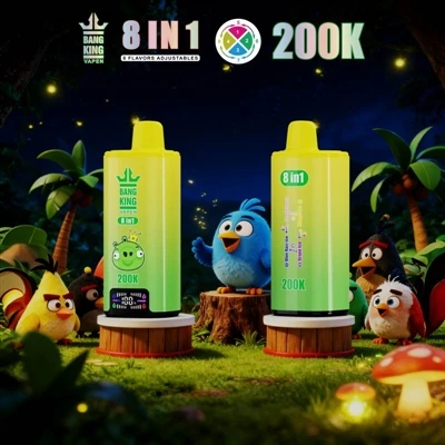 BANG KING VAPEN 8IN1 200000: نوجوانوں کے لیے ایک جدید ترین الیکٹرانک سگریٹ کا...