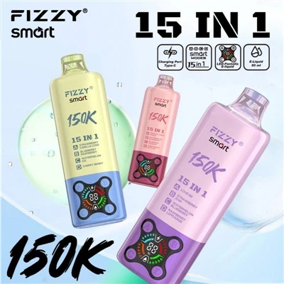 FIZZY SMART 15 IN 1 150K: ایک سگریٹ، 15 قسم کی خوشی