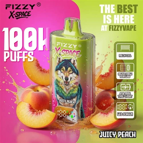 Fizzy X Space 100K: ہائی-کیپیسٹی ڈسپوزایبل ویپس کے رجحان پر مشاہدات