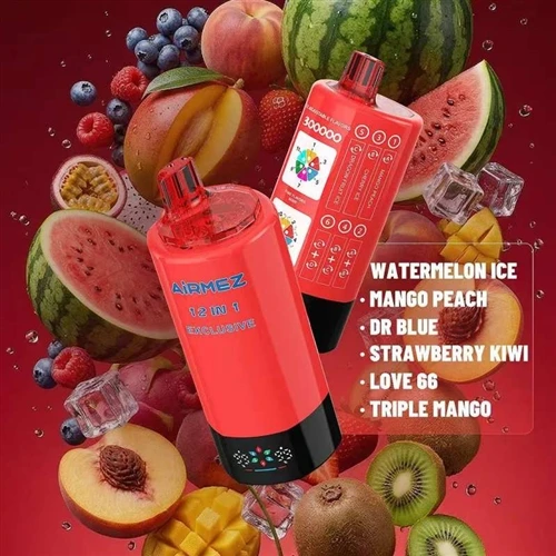Airmez 12-in-1 300K: جب ایک ہی Vape 12 مختلف تجربات پیش کرتا ہے، تو بہت سے لو...