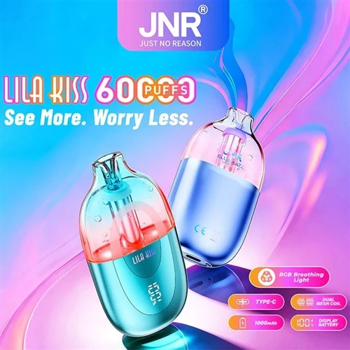 JNR Lira Kiss 60K: اعلی-حجم E-سگریٹ انڈسٹری میں نئے رجحانات جیسا کہ مصنوعات ک...