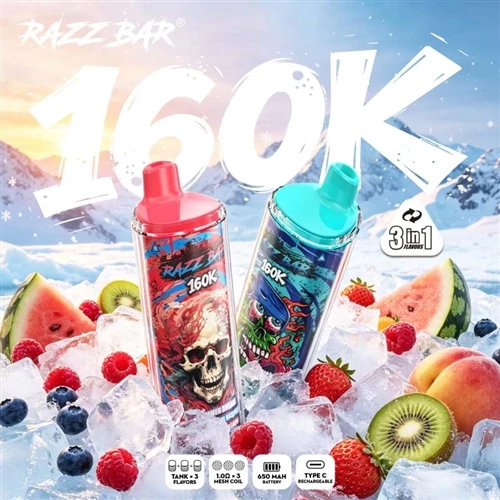 Razz Bar Triple 160K کے پیچھے صنعتی رجحانات: زیادہ حجم، مزید ذائقے، اور بہتر ...