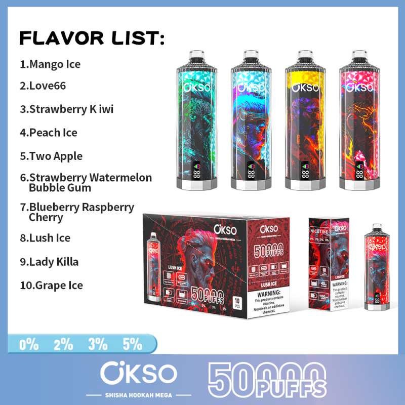 OKSO shisha hookah mega 50k 16