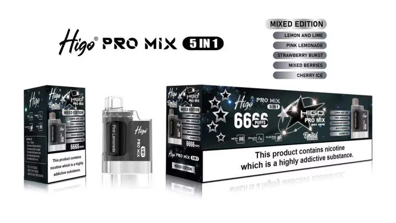 Vape-Suppliers-Originalhigo-PRO-Mix-666-Puffs-Electronic-Vape-Disposable-Vape-Pod-Prefilled-2-No-Leaking-9K-Puff-Bar-Mesh-Coil-Rechargeable-WholesaleHigo Pro Mix 6666 3 Vape-Suppliers-Originalhigo-PRO-Mix-666-Puffs-Electronic-Vape-Disposable-Vape-Pod-Prefilled-2-No-Leaking-9K-Puff-Bar-Mesh-Coil-Rechargeable-WholesaleHigo Pro Mix 6666 3