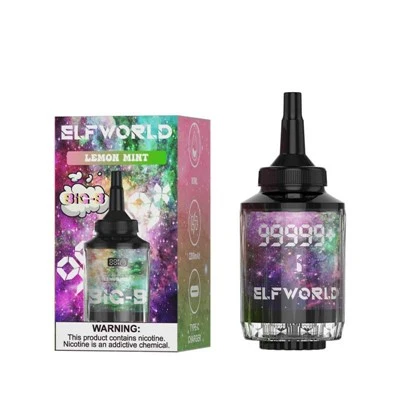 ایلفورلڈ ڈبل منہ میں دیو ہاکا شیشا 99999+ پفس