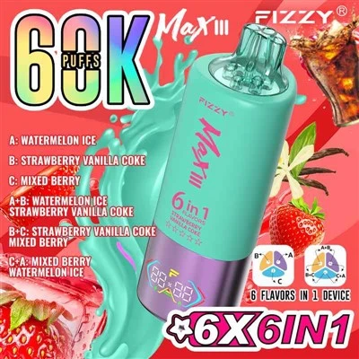 1 ذائقہ میں فیزی میکس III 60K 6