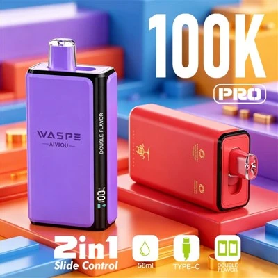 Waspe ڈبل فلیور 100K پرو