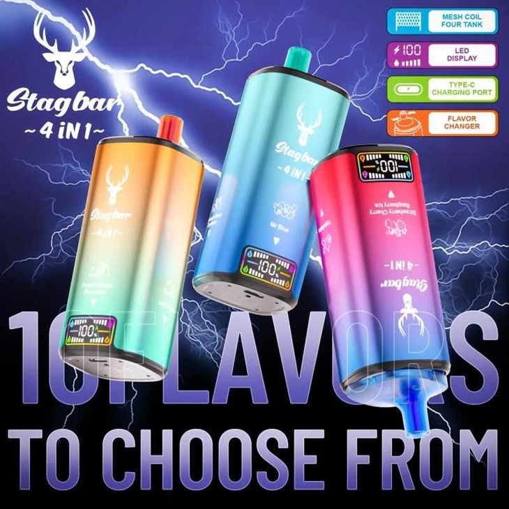 STAG BAR 4 in 1 80K 10