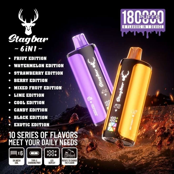 StagBar 6in1 180K Puff suppliers