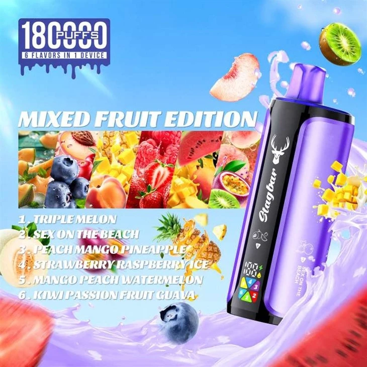 StagBar 6in1 180K Puffs Vape factory StagBar 6in1 180K Puffs Vape factory