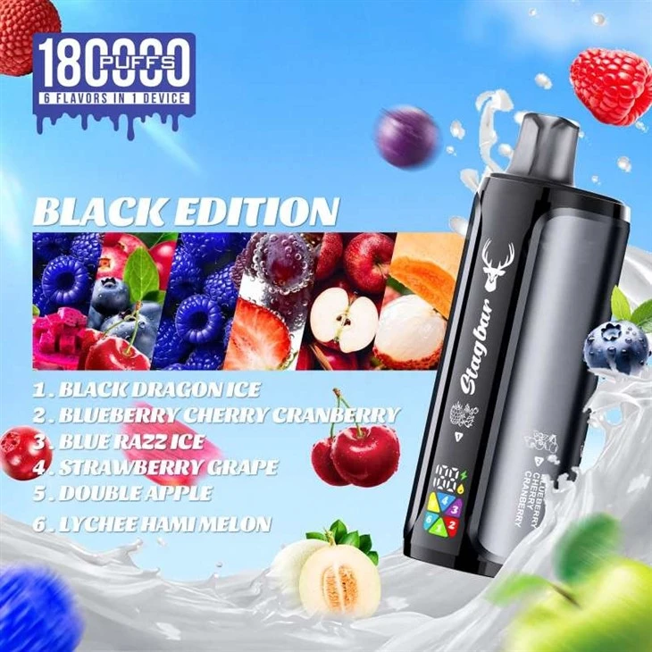 StagBar 6in1 180K Puffs Vape manufacturers StagBar 6in1 180K Puffs Vape manufacturers
