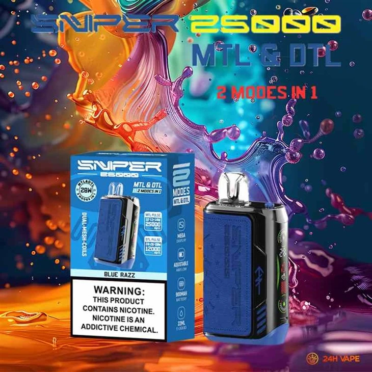 VAPMOD SNIPER 25000 Puffs