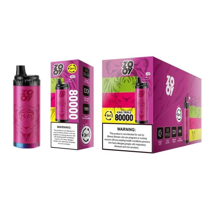 ZOOY KING 3 in 1 80K PUFFS best